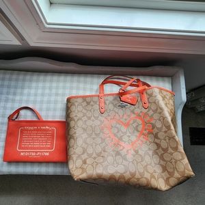 Coach X Keith Haring Graffiti Reversable Bag